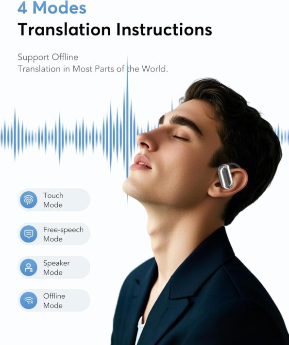 Talk to Everyone with SENPUKI Easy Translator Earbuds