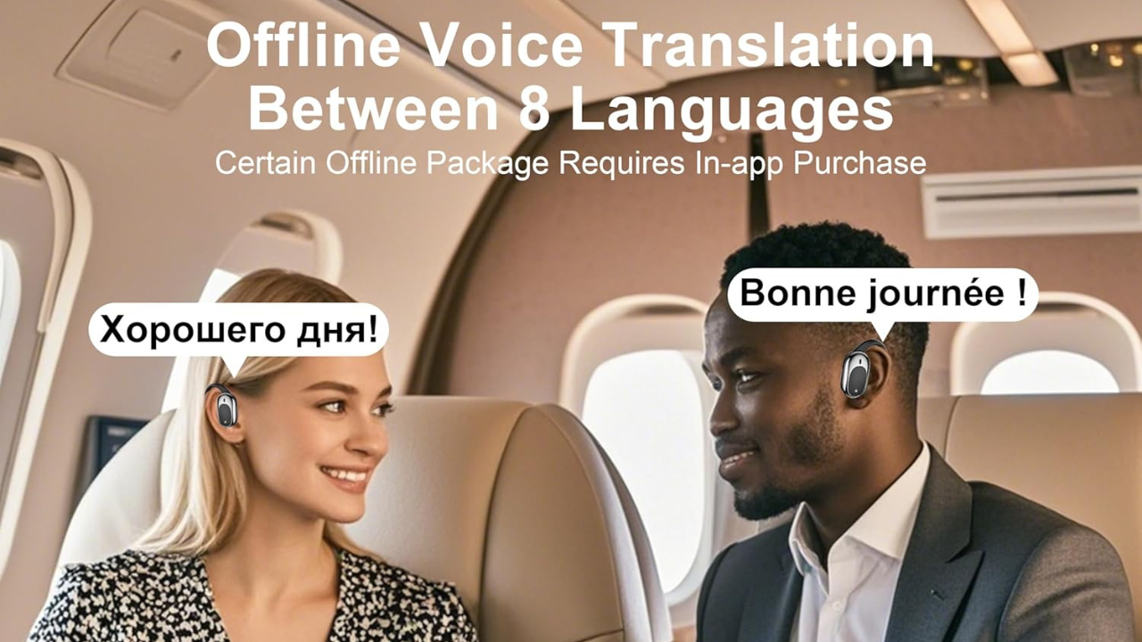 Talk to Everyone with SENPUKI Easy Translator Earbuds