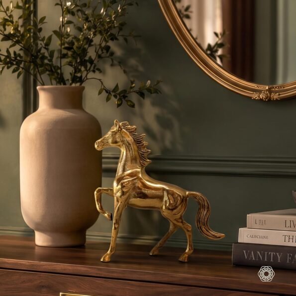 metal horse